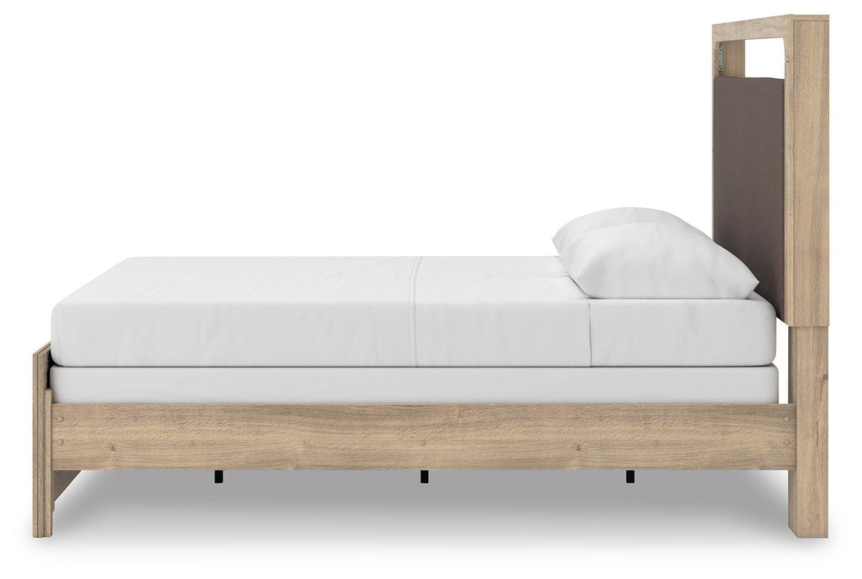 Kinlanni Queen Panel Bed, Dresser and Nightstand from Ashley - Luna Furniture