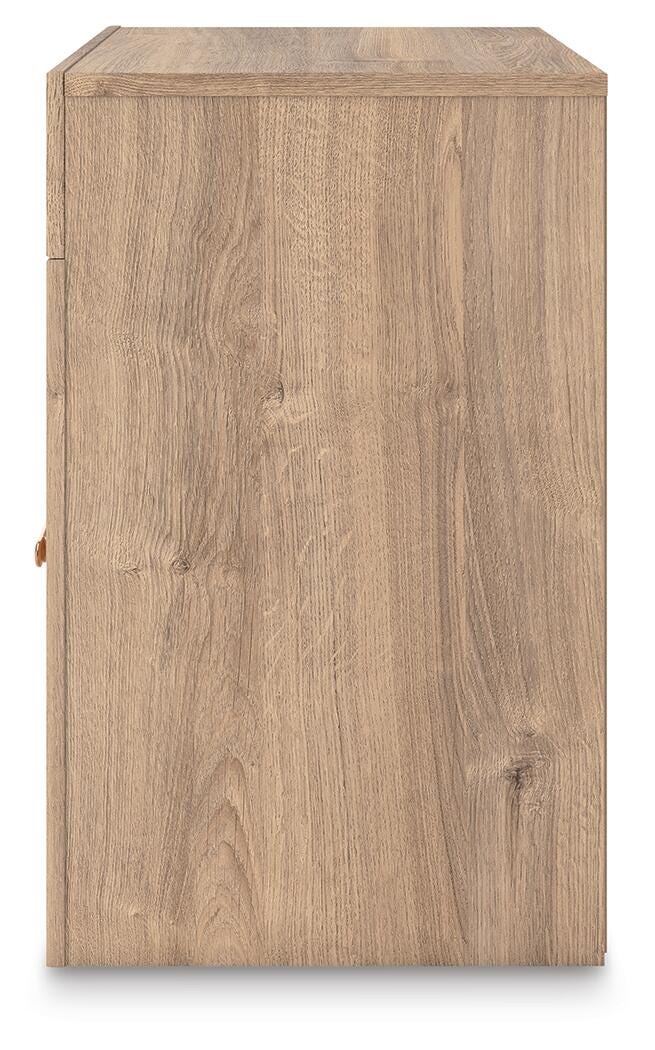 Kinlanni Queen Panel Bed, Dresser and Nightstand from Ashley - Luna Furniture