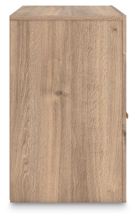 Kinlanni Queen Panel Bed, Dresser and Nightstand from Ashley - Luna Furniture