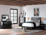 Maribel Black Youth Panel Bedroom Set from Ashley - Luna Furniture