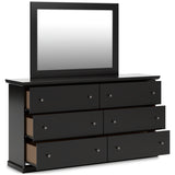 Maribel Black Panel Bedroom Set from Ashley - Luna Furniture
