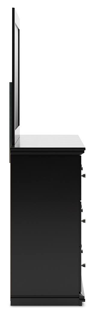 Maribel Queen Panel Bed, Dresser and Mirror from Ashley - Luna Furniture