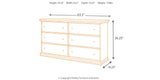 Maribel Black Dresser from Ashley Furniture - Luna Furniture