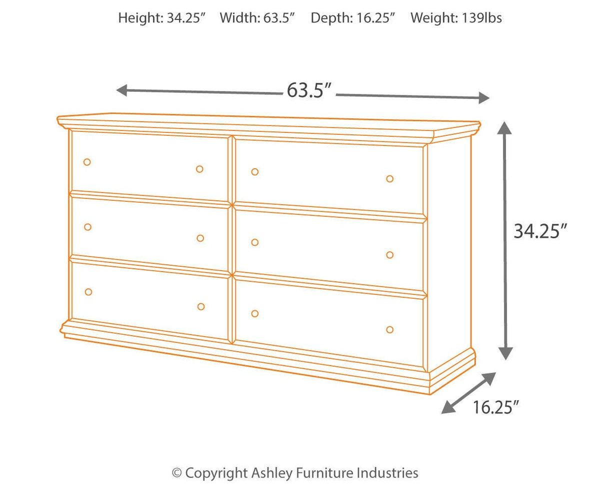 Maribel Black Dresser from Ashley Furniture - Luna Furniture