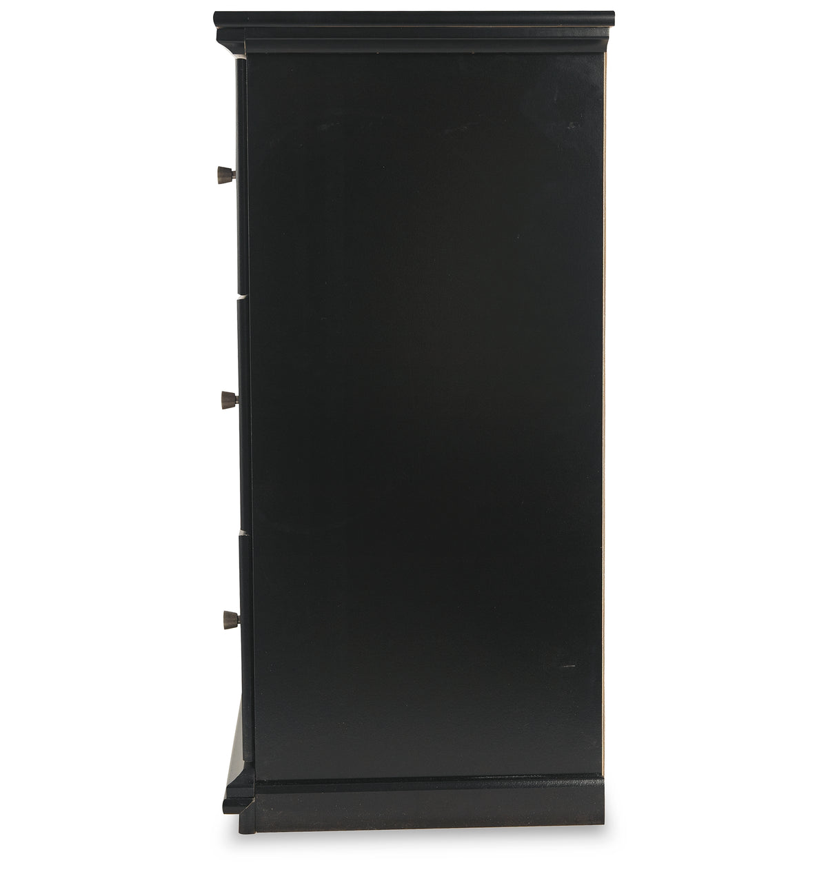 Maribel King Panel Bed with Dresser and Nightstand in Black from Ashley - Luna Furniture