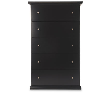 Maribel Black Chest of Drawers from Ashley Furniture - Luna Furniture