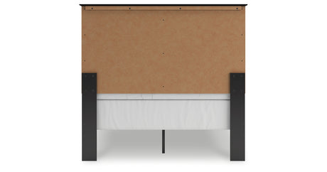 Maribel Black Full Panel Bed from Ashley Furniture - Luna Furniture