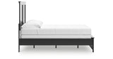 Maribel Black Full Panel Bed from Ashley Furniture - Luna Furniture