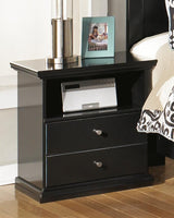 Maribel Black Nightstand from Ashley Furniture - Luna Furniture
