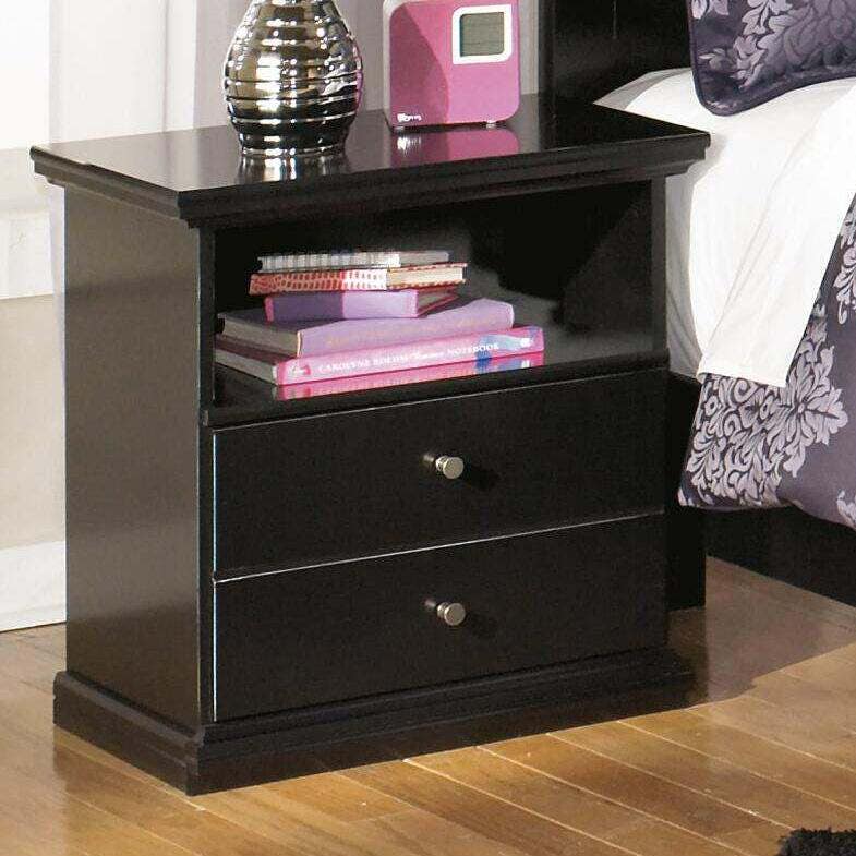 Maribel Black Nightstand from Ashley - Luna Furniture