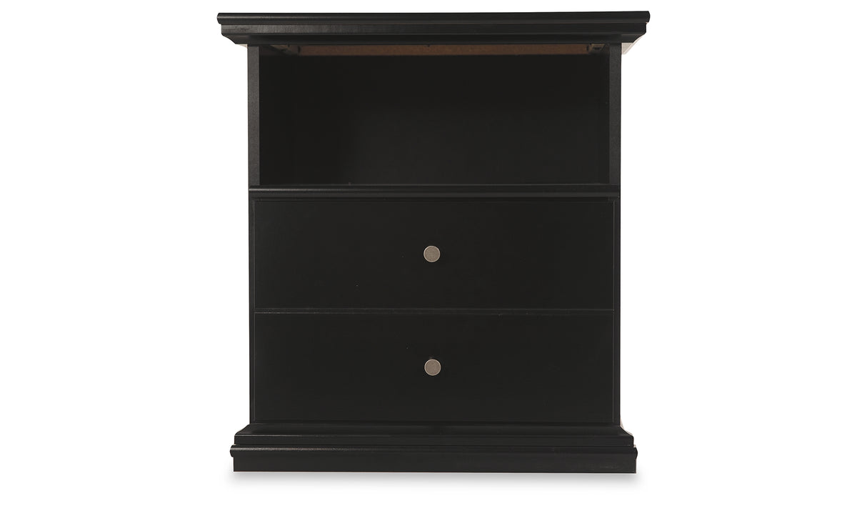 Maribel Black Nightstand from Ashley Furniture - Luna Furniture