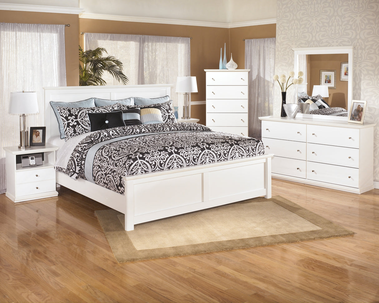 Bostwick Shoals White Nightstand from Ashley - Luna Furniture