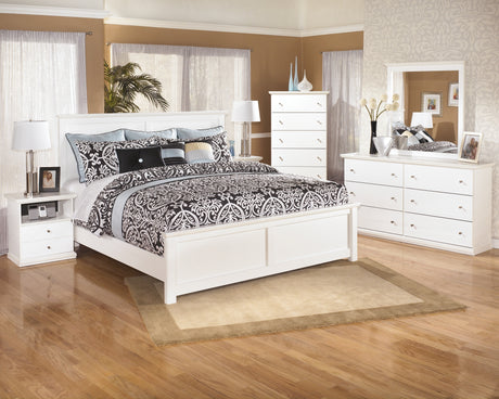 Bostwick Shoals White Nightstand from Ashley Furniture - Luna Furniture