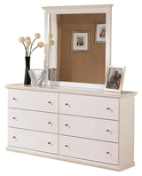 Bostwick Shoals White Dresser from Ashley Furniture - Luna Furniture
