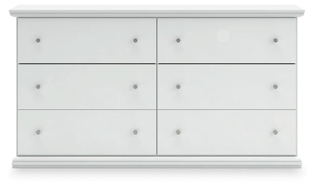 Bostwick Shoals White Dresser from Ashley - Luna Furniture