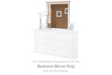 Bostwick Shoals White Bedroom Mirror from Ashley - Luna Furniture