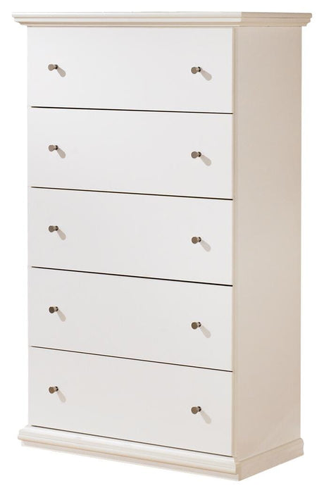 Bostwick Shoals Queen Panel Bed, Cheat and Nightstand from Ashley - Luna Furniture