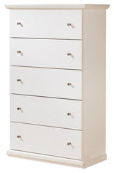 Bostwick Shoals King Panel Bed and Chest from Ashley - Luna Furniture