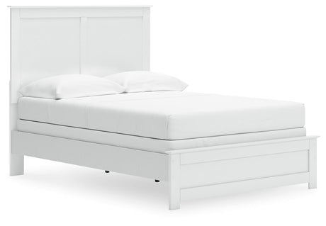 Bostwick Shoals Full Panel Bed, Dresser and Mirror from Ashley - Luna Furniture