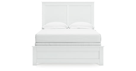 Bostwick Shoals White Full Panel Bed from Ashley - Luna Furniture