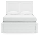 Bostwick Shoals Full Panel Bed, Dresser and Mirror from Ashley - Luna Furniture