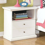 Bostwick Shoals White Nightstand from Ashley - Luna Furniture