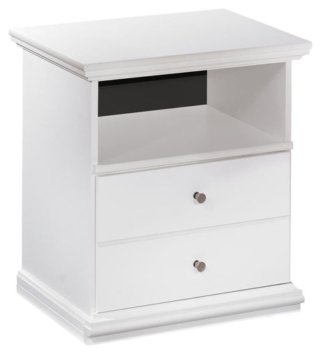 Bostwick Shoals White Nightstand from Ashley - Luna Furniture