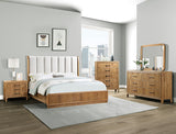 Westcott Cerused Natural Bedroom Mirror (Mirror Only) from Crown Mark - Luna Furniture