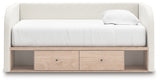 Arloster Twin Day Bed with Storage, Dresser and Nightstand from Ashley Furniture - Luna Furniture