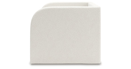 Arloster Tan/White Twin Upholstered Day Bed with Storage from Ashley - Luna Furniture