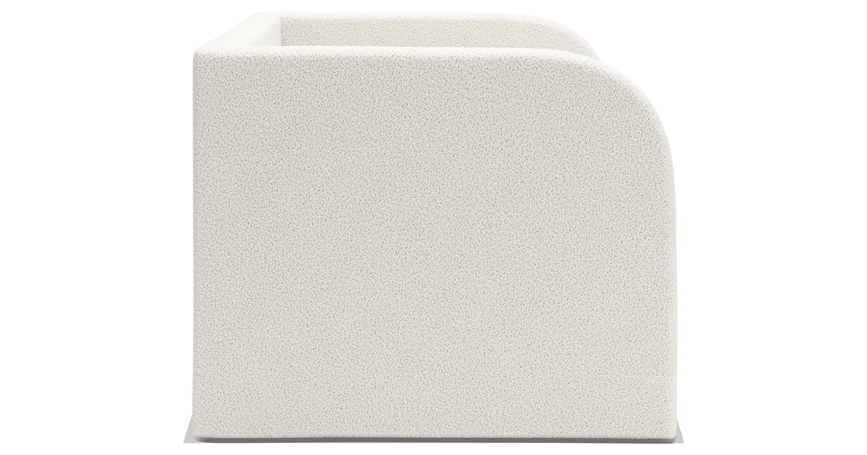 Arloster Tan/White Twin Upholstered Day Bed with Storage from Ashley - Luna Furniture