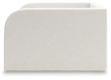 Arloster Tan/White Full Upholstered Daybed, Dresser and Mirror from Ashley Furniture - Luna Furniture