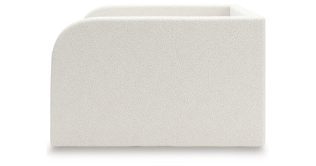 Arloster Tan/White Full Upholstered Day Bed from Ashley - Luna Furniture