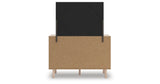 Arloster Tan Dresser and Mirror from Ashley Furniture - Luna Furniture