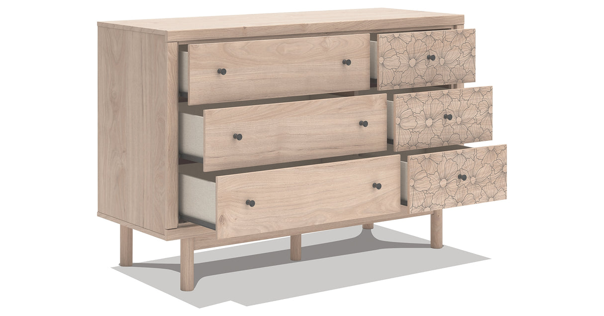 Arloster Tan Dresser from Ashley Furniture - Luna Furniture