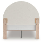 Arloster Full Upholstered Panel Bed, Dresser and Mirror from Ashley Furniture - Luna Furniture