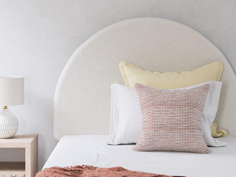 Arloster Full Upholstered Panel Bed, Dresser and Mirror from Ashley Furniture - Luna Furniture