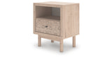 Arloster Tan Nightstand from Ashley Furniture - Luna Furniture