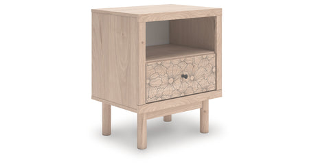 Arloster Tan Nightstand from Ashley - Luna Furniture