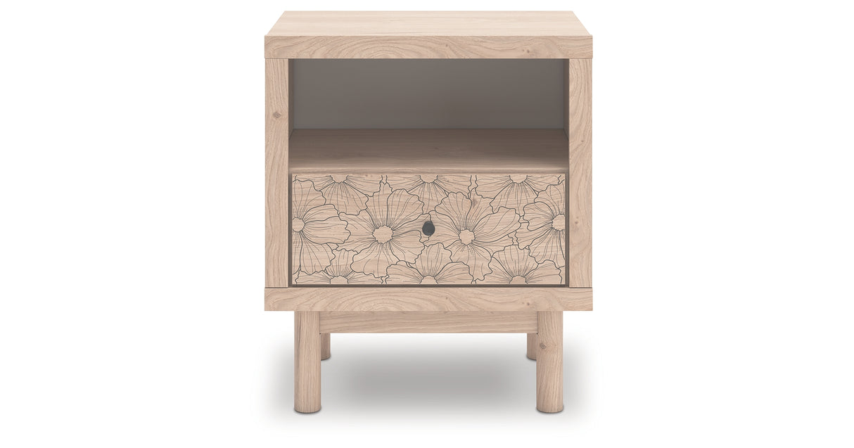 Arloster Tan Nightstand from Ashley Furniture - Luna Furniture