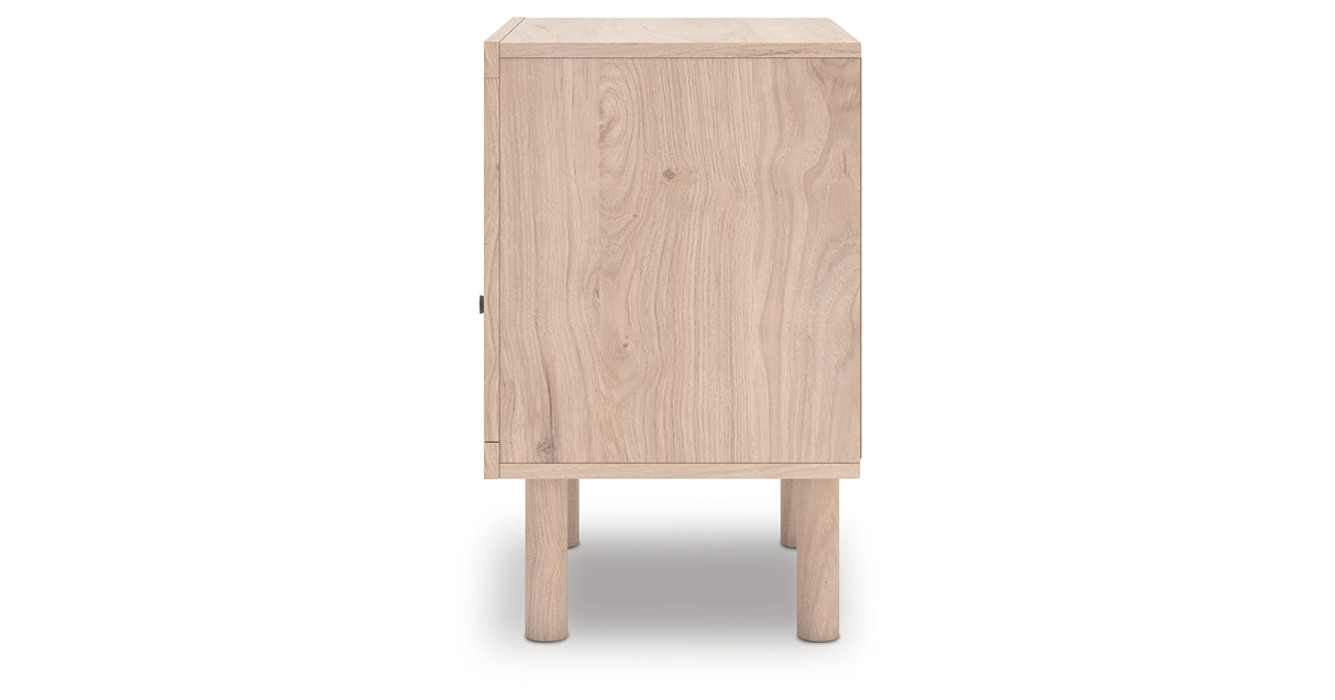 Arloster Tan Nightstand from Ashley Furniture - Luna Furniture