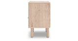 Arloster Tan Nightstand from Ashley Furniture - Luna Furniture