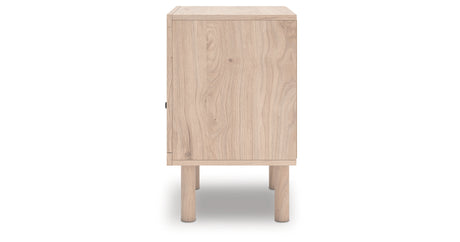 Arloster Tan Nightstand from Ashley - Luna Furniture