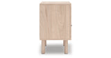 Arloster Tan Nightstand from Ashley Furniture - Luna Furniture