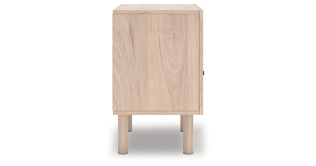 Arloster Tan Nightstand from Ashley - Luna Furniture