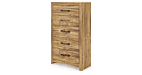 Maystonna Brown Chest of Drawers from Ashley - Luna Furniture