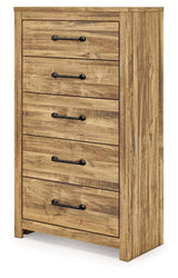 Maystonna Brown Chest of Drawers from Ashley - Luna Furniture