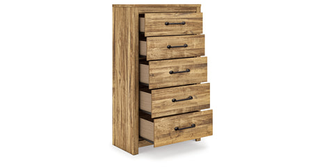 Maystonna Brown Chest of Drawers from Ashley Furniture - Luna Furniture