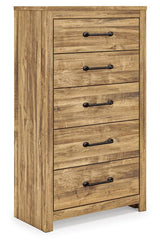 Maystonna Brown Chest of Drawers from Ashley - Luna Furniture