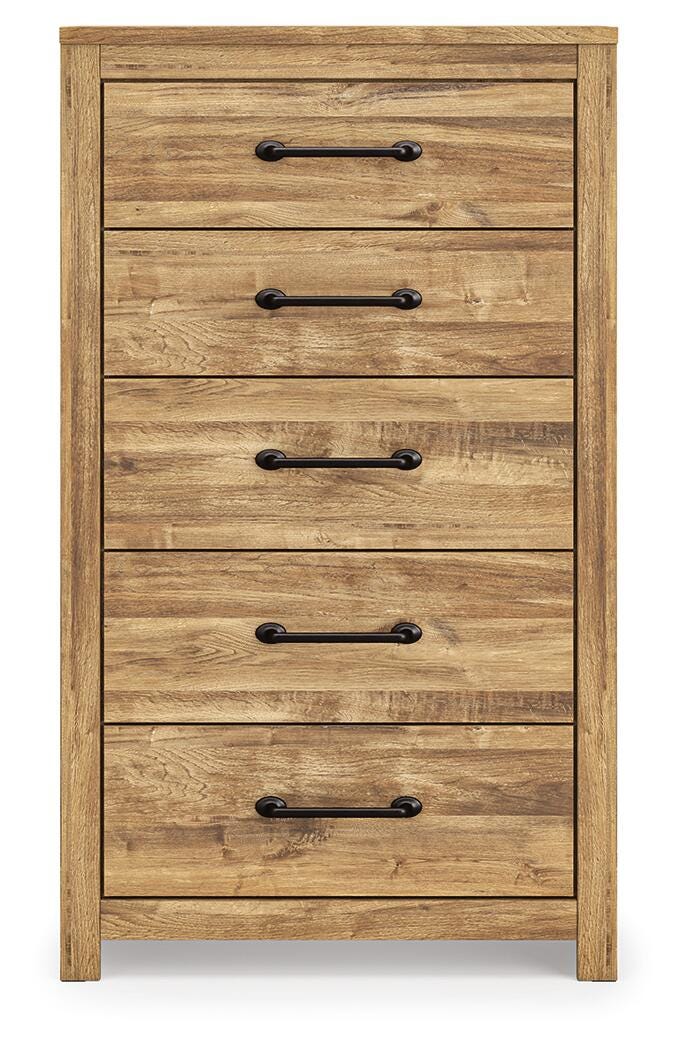 Maystonna Brown Chest of Drawers from Ashley - Luna Furniture